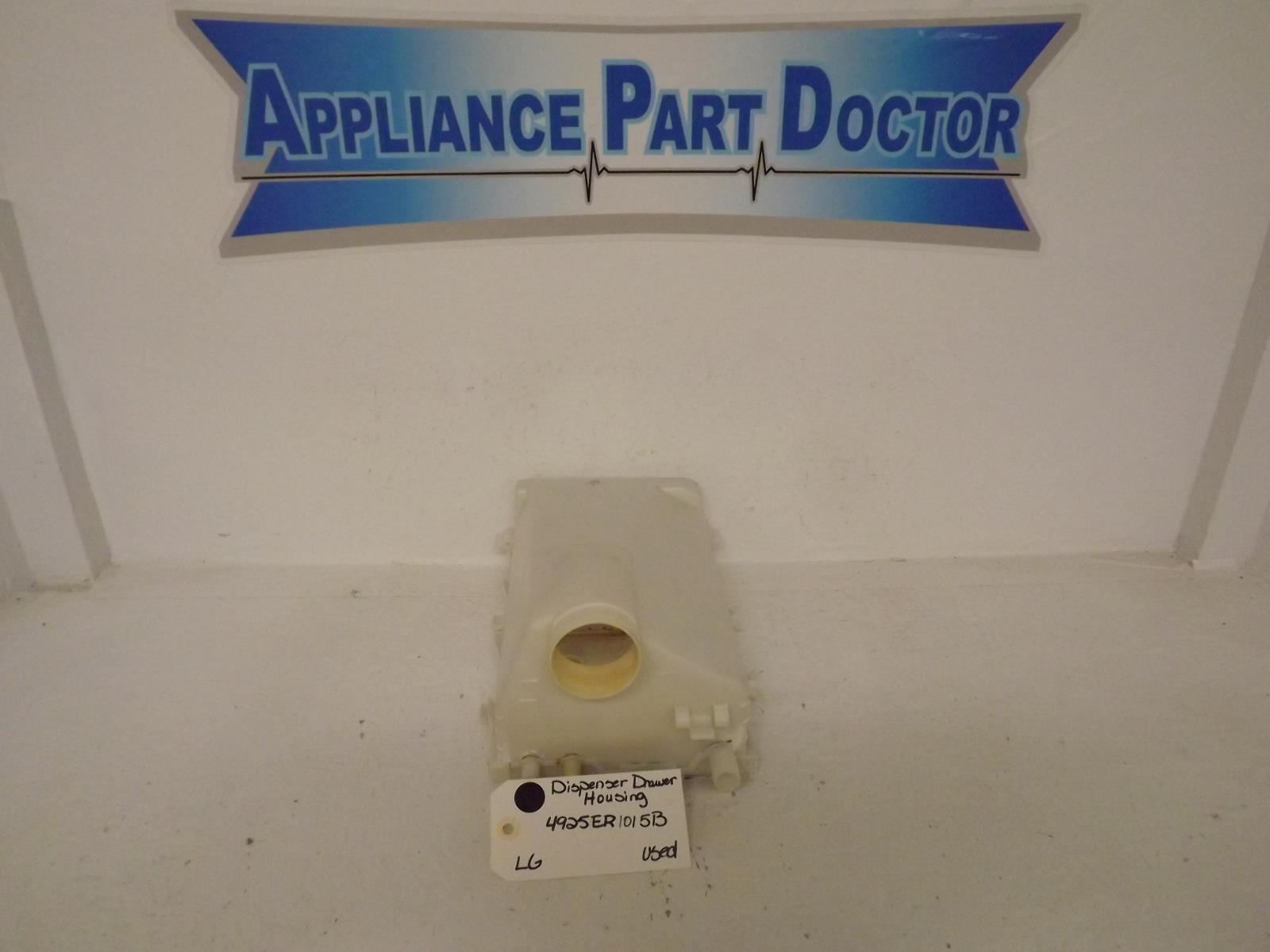 LG Washer 4925ER1015B Dispenser Drawer Housing Used LG Washer 4925ER1015B Dispenser Drawer Housing Used